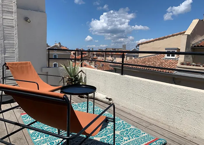 Studio Toit Terrasse Vieux Port